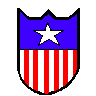 [American (Star-5 point) Shield]