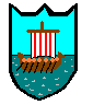 [40. Viking ship (Norsemen) Shield]